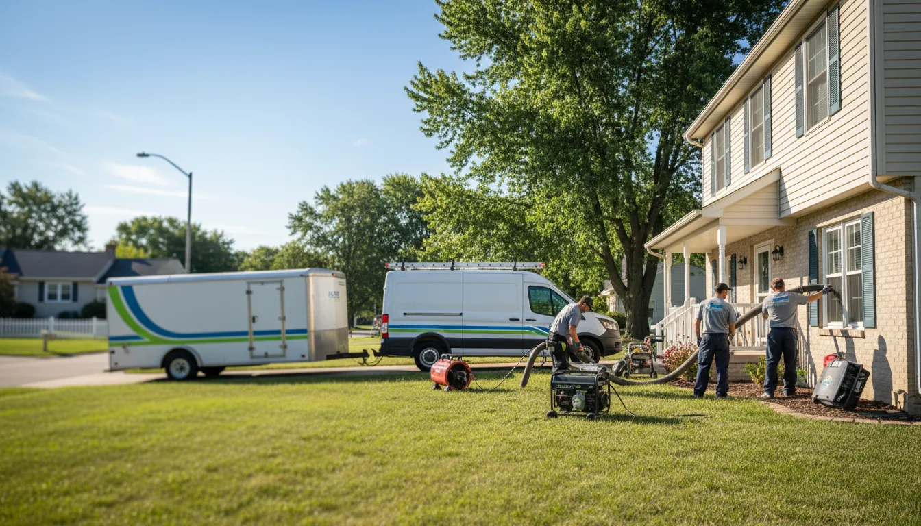 Flooded Basement Restoration And Cleanup With Repair in Stamford, NE near me